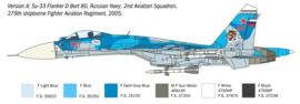 Italeri | 0197 | Su-33 Flanker D | 1:72