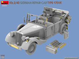 MiniArt | 35495 | Kfz.2/40 German Repair Car Type 170VK | 1:35
