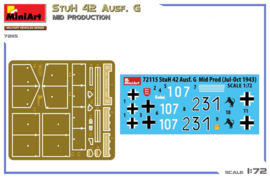 MiniArt | 72115 | StuH 42 Ausf. G Mid Production | 1:72