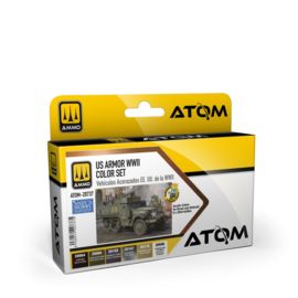 AMMO | 20737 | ATOM US Armor WWII Colour Set