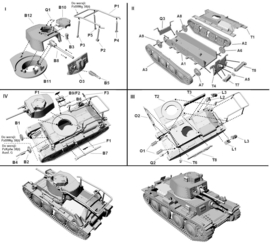 FTF | 135 | Pz.Kpfw. 38(t) Ausf. G or Panzerbefehlswagen (Pz.BfWg) 38(t) Ausf. G | 1:72