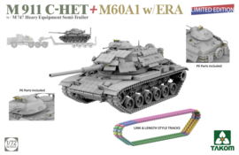 Takom | 5024X | M911 C-HET w/ M747 + M60A1 w/ ERA - Limited Edition | 1:72