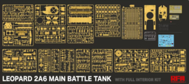 RFM | 5066 | Leopard 2 A6 Main Battle Tank with Full Interior | 1:35