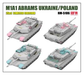 RFM | 5106 | M1A1 Abrams Ukraine/Poland 2in1 LIMITED EDITION | 1:35