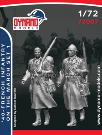Dynamo | 72007 | French infantry on the march 1 | 1:72