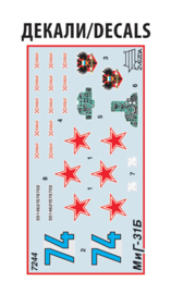 Zvezda | 7244 | MIG-31B | 1:72