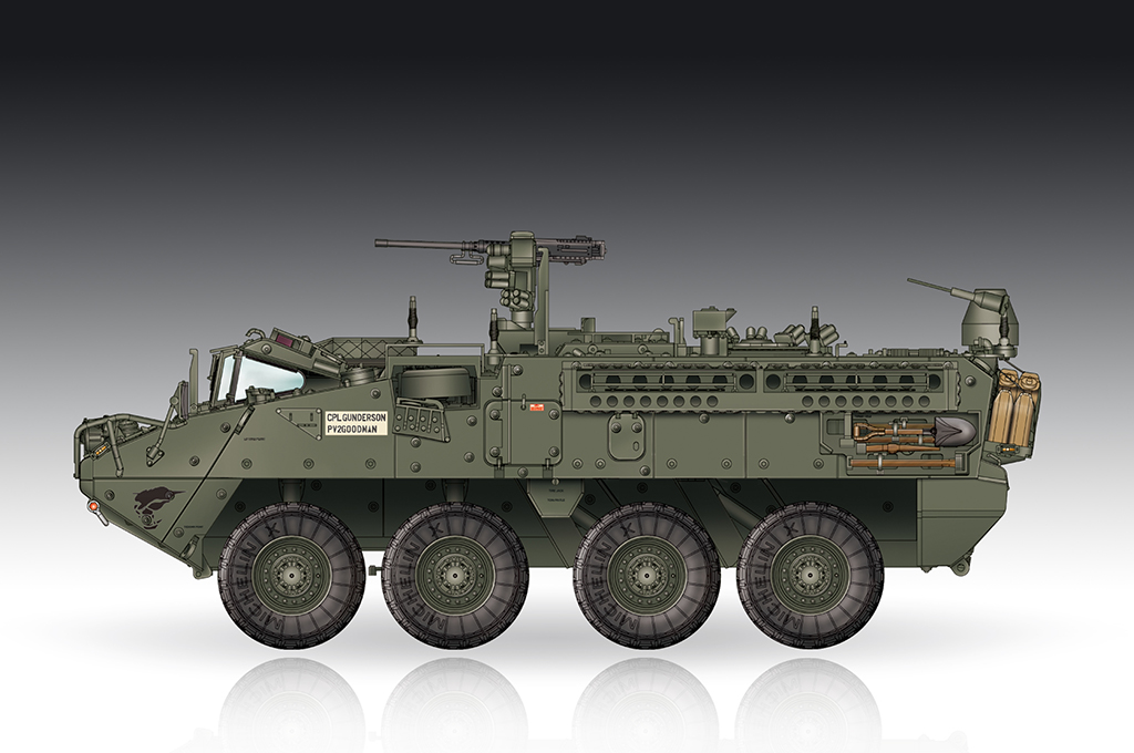 Trumpeter | 07423 | M1130 Stryker Command Vehicle | 1:72