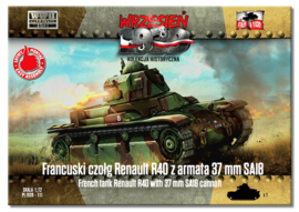 FTF | 111 | Renault R40 with 37mm SA18 gun | 1:72