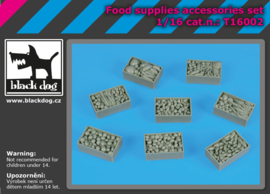 Black Dog | T16002 | Food Supplies Accessories Set | 1:16
