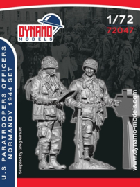 Dynamo | 72047 | U.S. Paratroopers Officers Normandy 1944 Set | 1:72