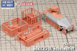 Heavy Hobby | PK72003 | WWII German Sdkfz.251 Ausf.D Nebelwerfer | 1:72