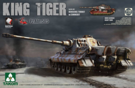 Takom | 2047 | King Tiger (Henschel Abt. 505 Turret) w/Zimmerit & Interior | 1:35
