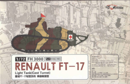 FlyHawk  | fh3000 | Renault FT17, cast turret 1+1 | 1:72