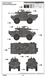 Trumpeter | 07441 | V-150 Commando w/20mm cannon | 1:72