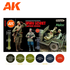 AK | 11635 | WWII Soviet Uniform Colors