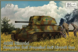 IBG | 72063 | 40M Nimrod Hungarian SP AA gun | 1:72