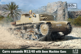 IBG | 72129 | Carro Comando M13/40 w/8mm machine guns | 1:72