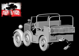 FTF | 122 | Polish PZInż 302 tractor for anti-tank 37 mm gun | 1:72