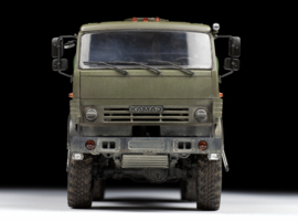 Zvezda | 3697 | KamAZ-5350 "Mustang" Russian Three-Axle Truck | 1:35