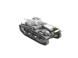 IBG | 35078 | Pz.Kpfw. II Ausf. a3 German Light Tank | 1:35