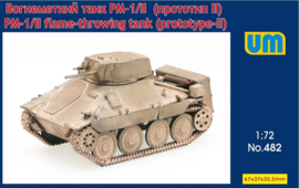 UM | 482 | PM-1/II Flame-Throwing Tank (Prototype II) | 1:72