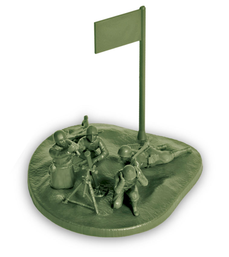 Zvezda | 6208 | Soviet 82mm mortar with crew in winter uniform | 1:72