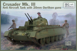 IBG | 72070 | Crusader MK.III  AA,  20mm Oerlikon | 1:72