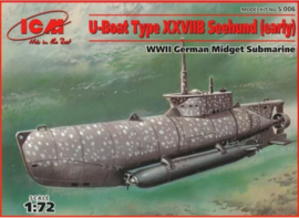 ICM | S.006 | U-boot type XXVIIB Seehund | 1:72
