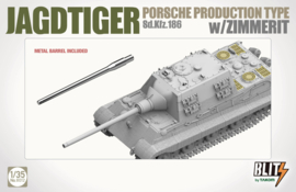Takom | 8012 | Jagdtiger Sd.Kfz. 186 Porsche Production type w/Zimmerit | 1:35