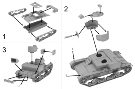 FTF | 028 | Vickers E double turret | 1:72