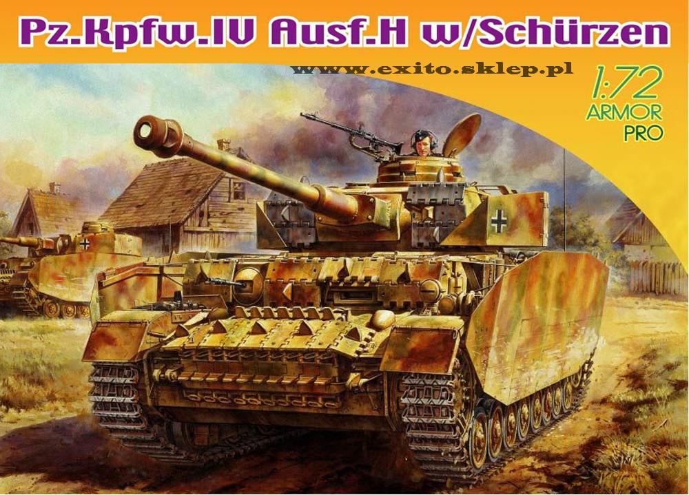 Dragon | 7497 | Pz.Kpfw. IV Ausf. H w/Schürzen | 1:72
