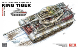 RFM | 5159 | King Tiger Ausf. B Tiger Full Interior / Clear Version | 1:35