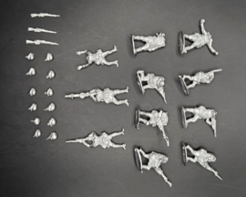 EWM | DutchCOCset1 | Dutch Mitrailleugroupen Rifle Squad & Lewis Gun Prone | 1:72