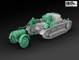 IBG | 72166 | Pz.Kpfw. II Ausf. b with Fuel Trailer (Limited Edition) | 1:72