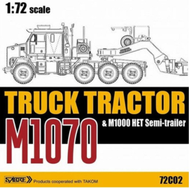 Sabre | 72c02 | M1070 Tractor & M1000 HET semi-trailer | 1:72