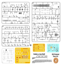 T-Model | TK7360 | U.S. Buffalo A1 6x6 MPCV | 1:72