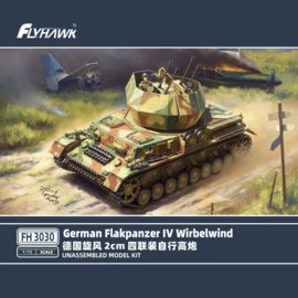 FlyHawk | FH3030 | Flakpanzer IV Wirbelwind | 1:72