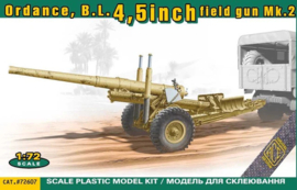 ACE | 72607 | Ordance B.L. 4,5inch medium field gun Mk.2 | 1:72