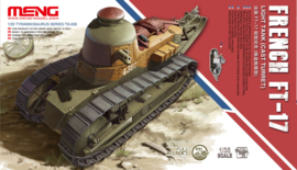 Meng | TS-008 | FRENCH FT-17 LIGHT TANK (CAST TURRET) | 1:35