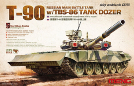 Meng | TS014 | Russian Main Battle Tank T-90 w/TBS-86 Dozer | 1:35