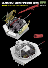 RFM | 5154 | Sd.Kfz. 234/1 schwerer Pz.Spähwagen Full Interior | 1:35