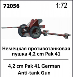 Zebrano | 72056 | 4,2cm Pak41 German anti-tank gun | 1:72