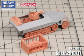 Heavy Hobby | PK72002 | WWII German Sdkfz.251/17 Ausf.D Pionierpanzerwagen | 1:72