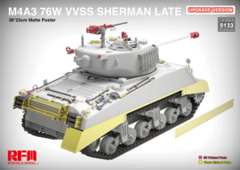 RFM | 5133 | M4A3 Sherman 76W VVSS Late (upgrade) | 1:35