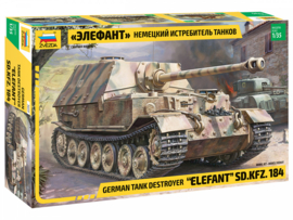 Zvezda | 3659 | German Tank Destroyer "ELEFANT" Sd.Kfz. 184 | 1:35