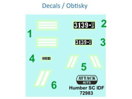 Attack | 72983 | Humber SC IDF 1948 Arab-Israeli War | 1:72