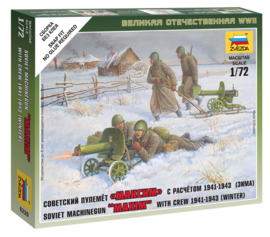 Zvezda | 6220 | Maxim with Crew Winter 1941-43 | 1:72