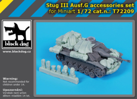 Black Dog | T72209 | Stug. III Ausf. G Accessories Set | 1:72