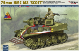 Mirage | 720002 | 75mm HMC M8 'Scott' | 1:72