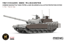 Meng | 72-013S | ZTZ99B w/ Add-on Armor & GL6 Active Protection System | 1:72